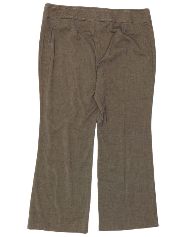 Marks & Spencer Dame Bootcut Casual Bukser UK 20 2XL W40 L30 Brun