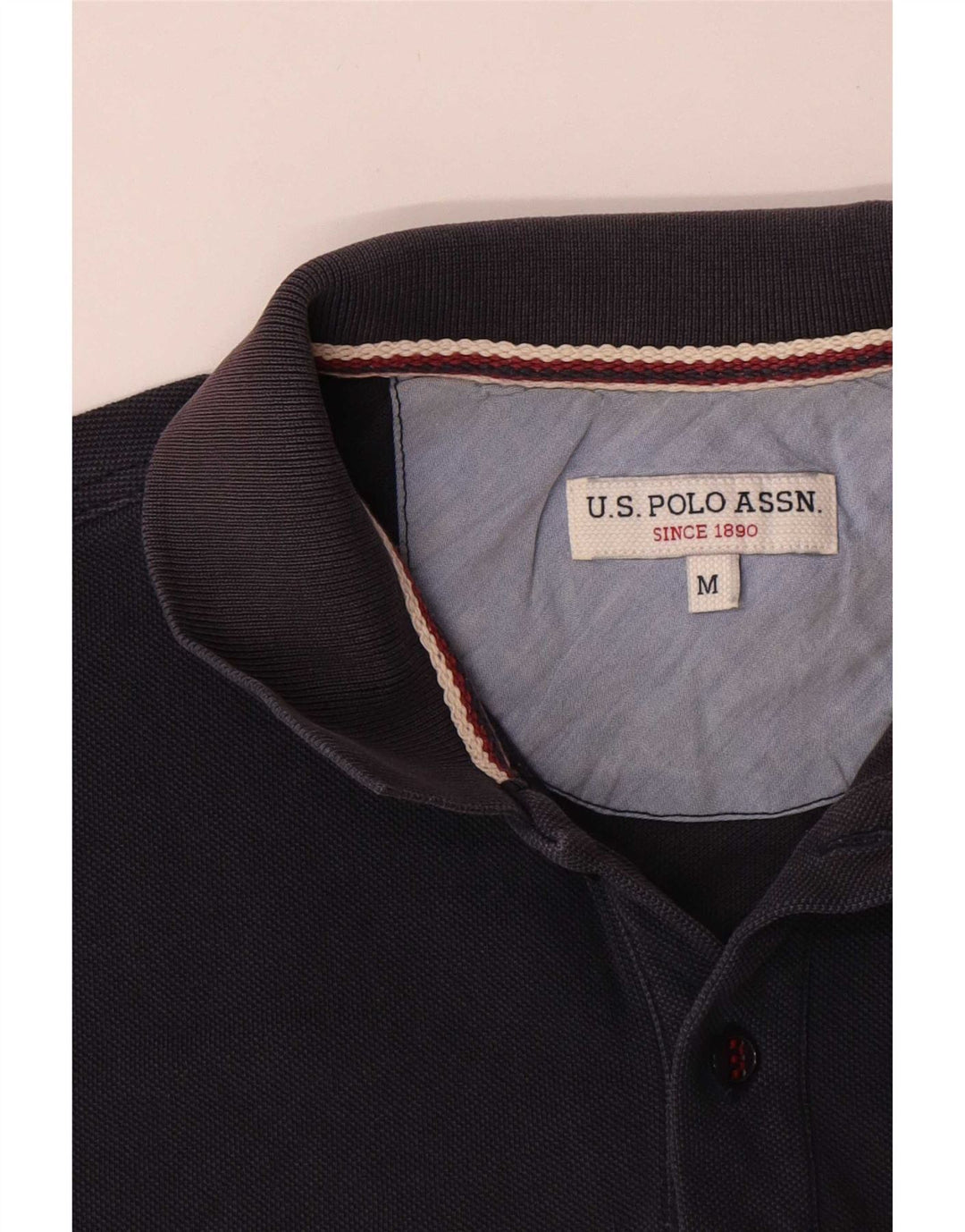 U.S. Polo Assn. Herre poloshirt Medium marineblå bomuld