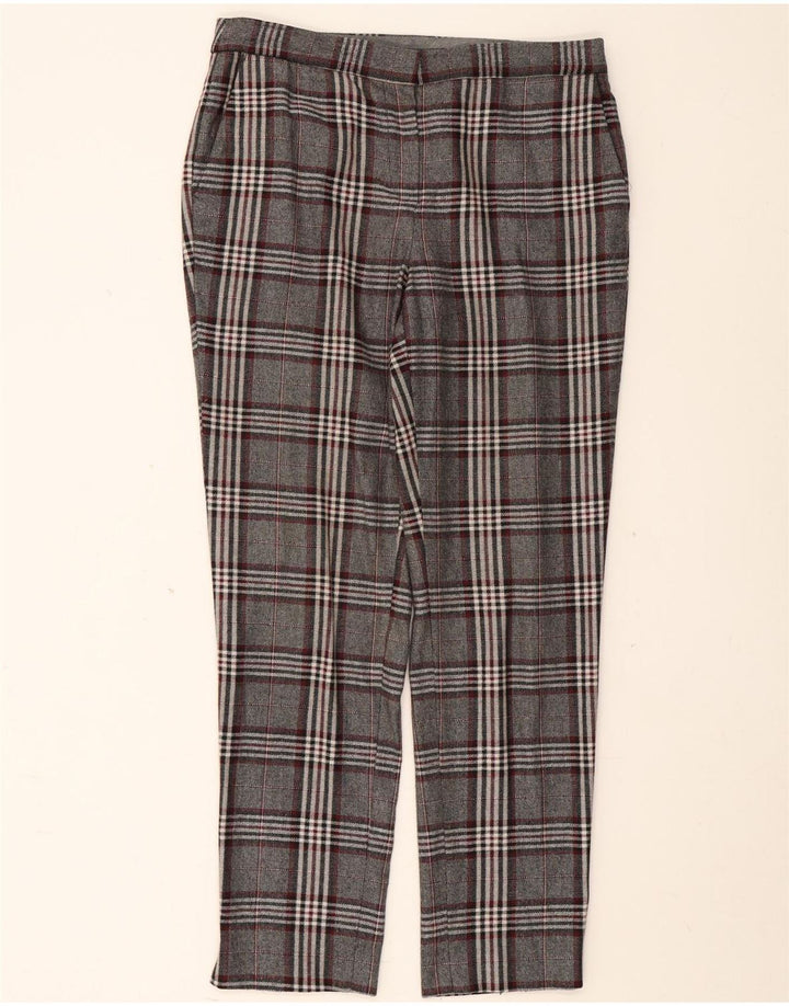 Massimo Dutti Dame Chinobukser EU 40 Medium W30 L29 Grå ternet