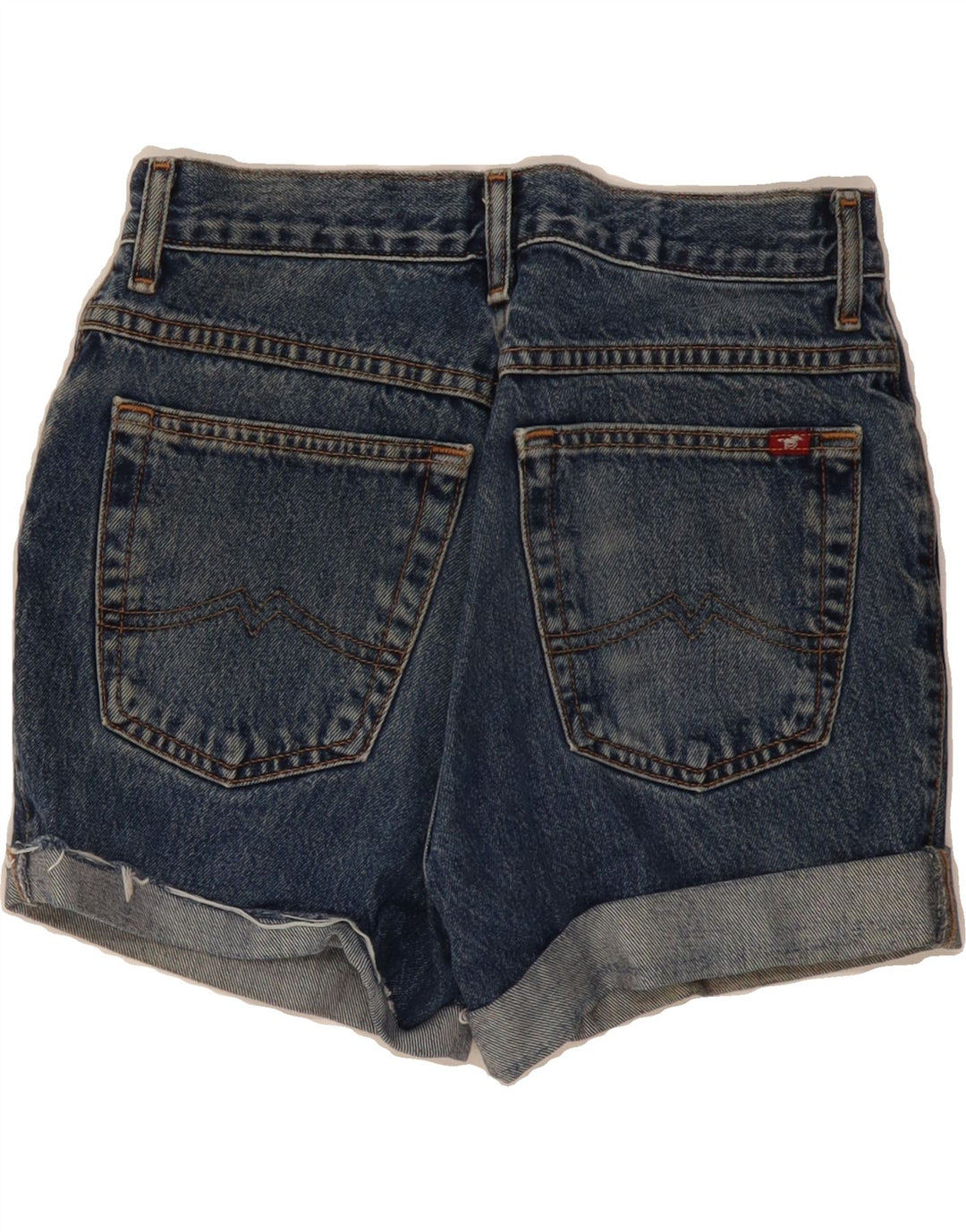 MUSTANG Womens Denim Shorts W30 Medium Blue Vintage Mustang and Second-Hand Mustang from Messina Hembry 