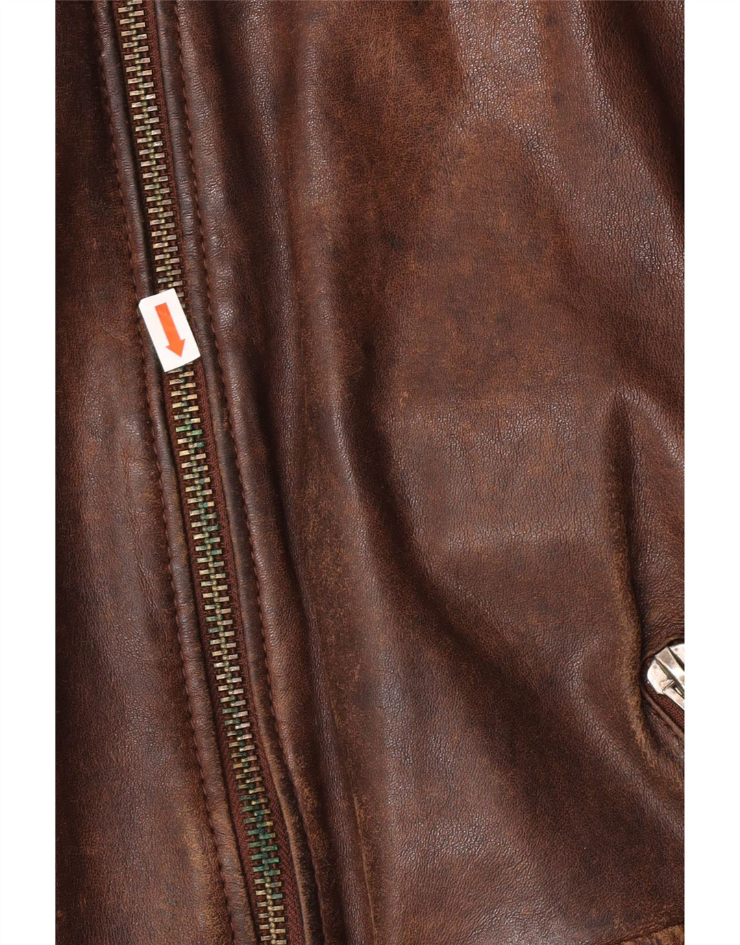 Be Edgy Herre Læderjakke UK 38 Medium Brun Læder