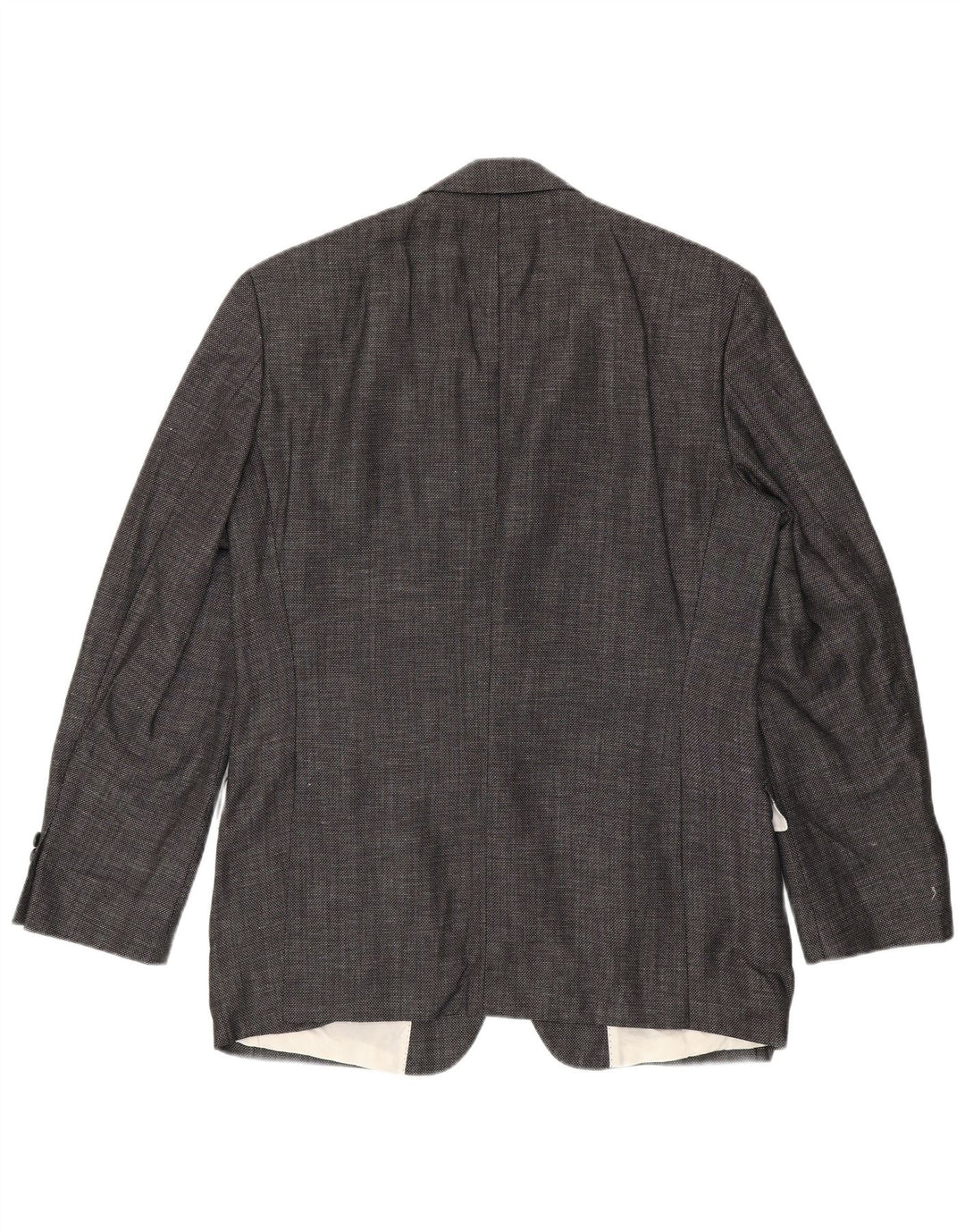 Hugo Boss Herre 2-knaps blazerjakke EU 50 Large Grey Virgin Wool