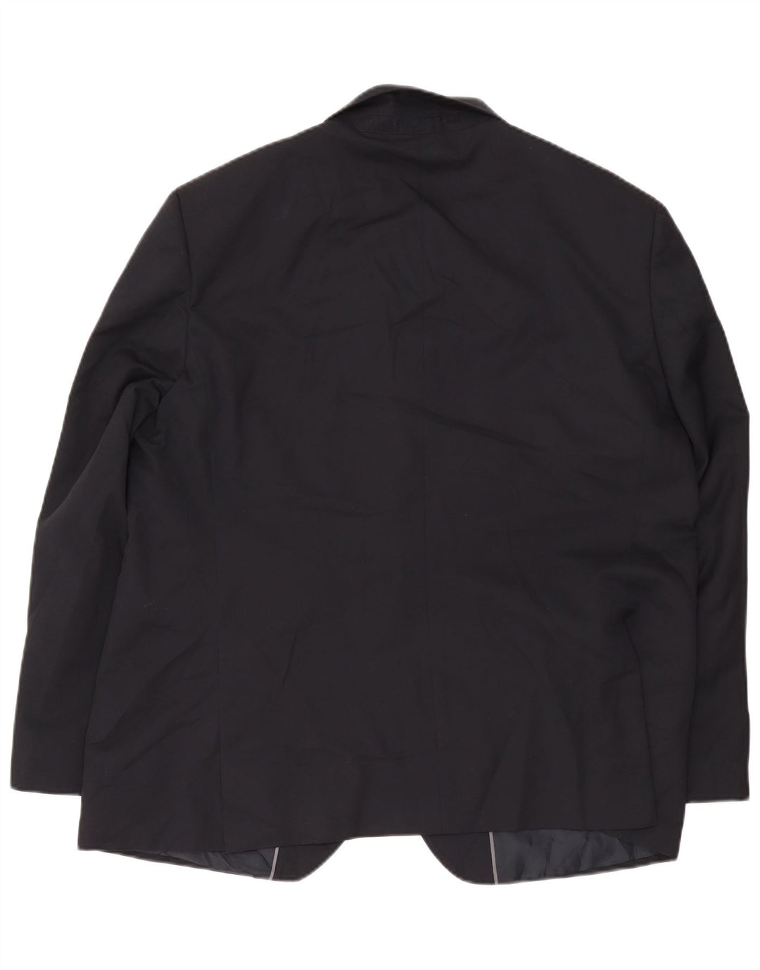 Marks & Spencer Herre 2-knaps blazerjakke UK 48 4XL Marineblå Polyester