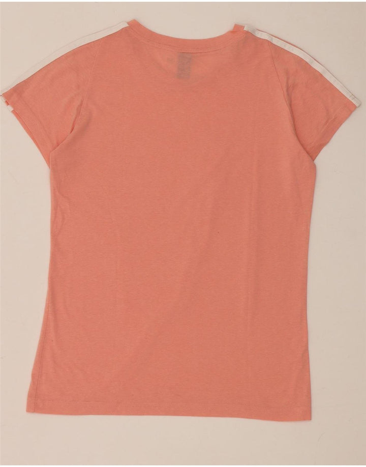 Adidas Dame T-Shirt Top UK 10 Small Pink
