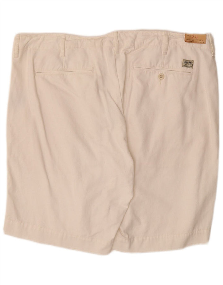Ralph Lauren Herre Chino Shorts W38 XL Off White Bomuld