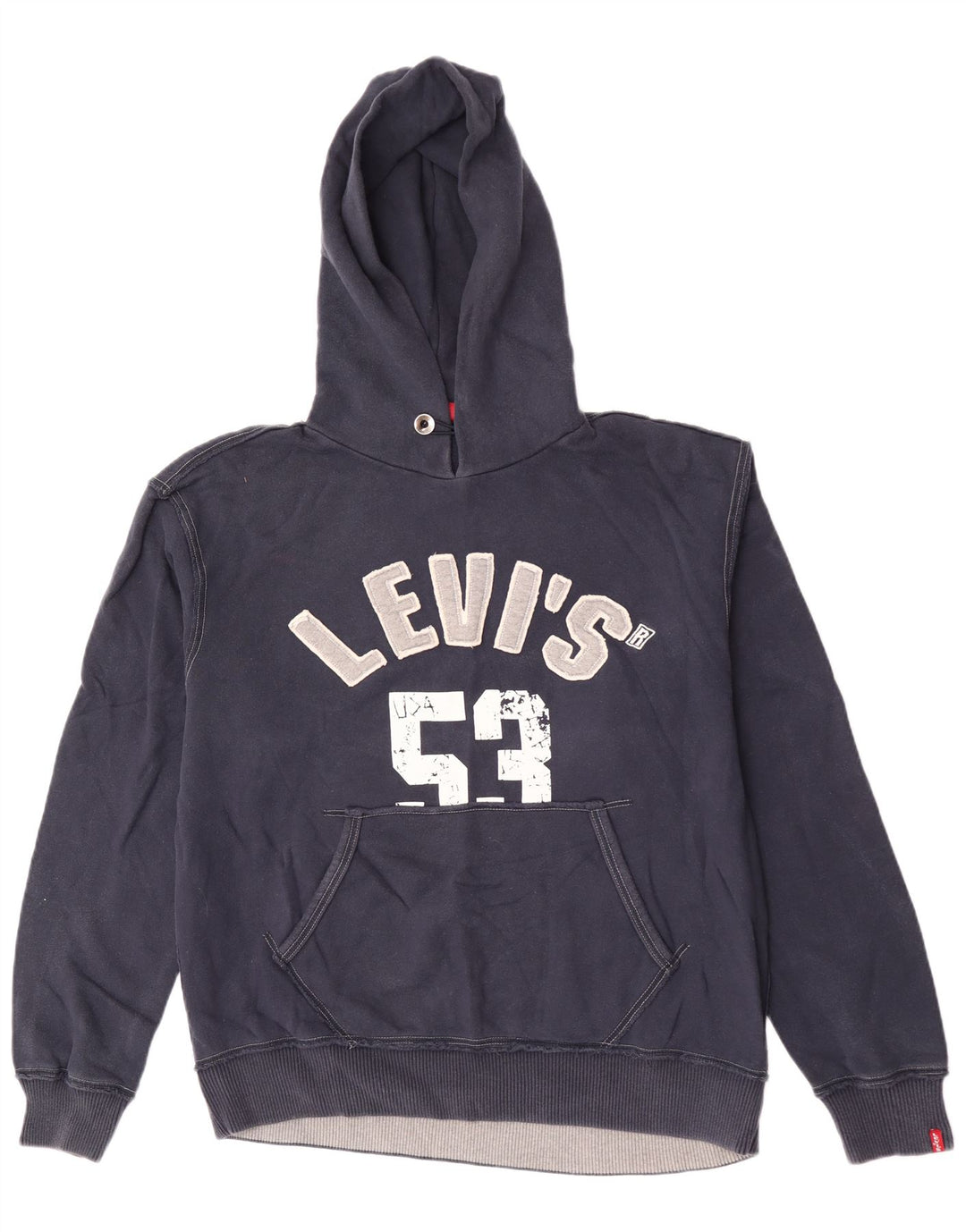 Levi's Grafisk hættetrøje til mænd XL marineblå