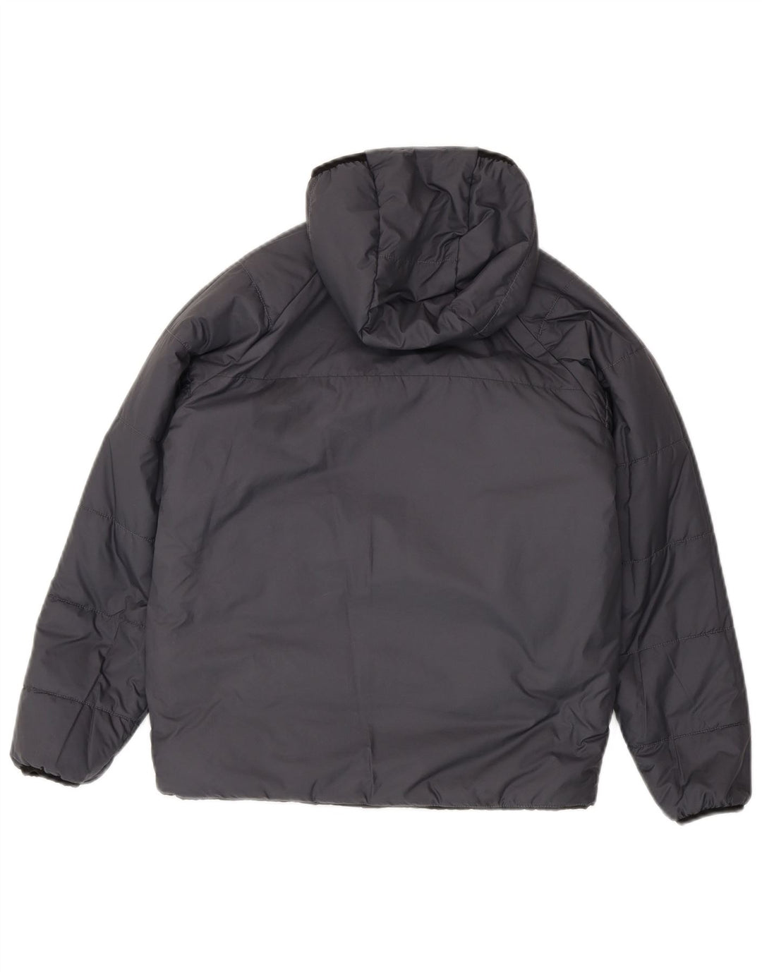 The North Face Boys Hætte Vendbar Polstret Jakke 11-12 År Grå