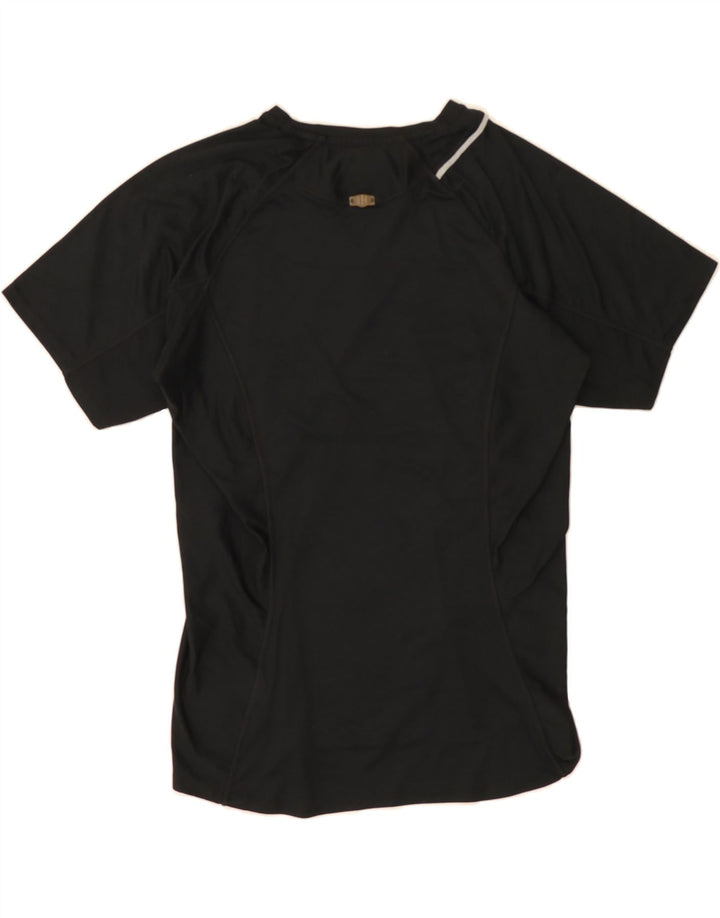 NIKE Womens T-Shirt Top US 8/10 Medium Black Polyester Vintage Nike and Second-Hand Nike from Messina Hembry 