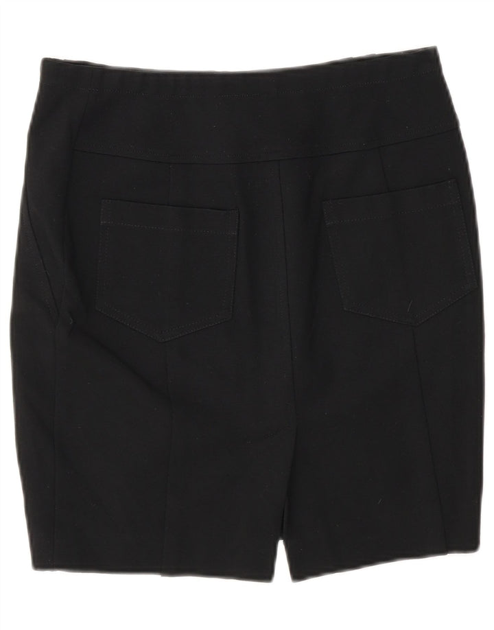 Liu Jo Womens Pencil Skirt IT 40 Small W26 Black Viscose