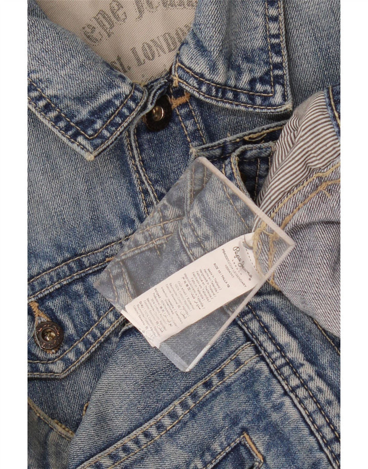 PEPE JEANS Denimjakke til drenge 9-10 år Blå Bomuld