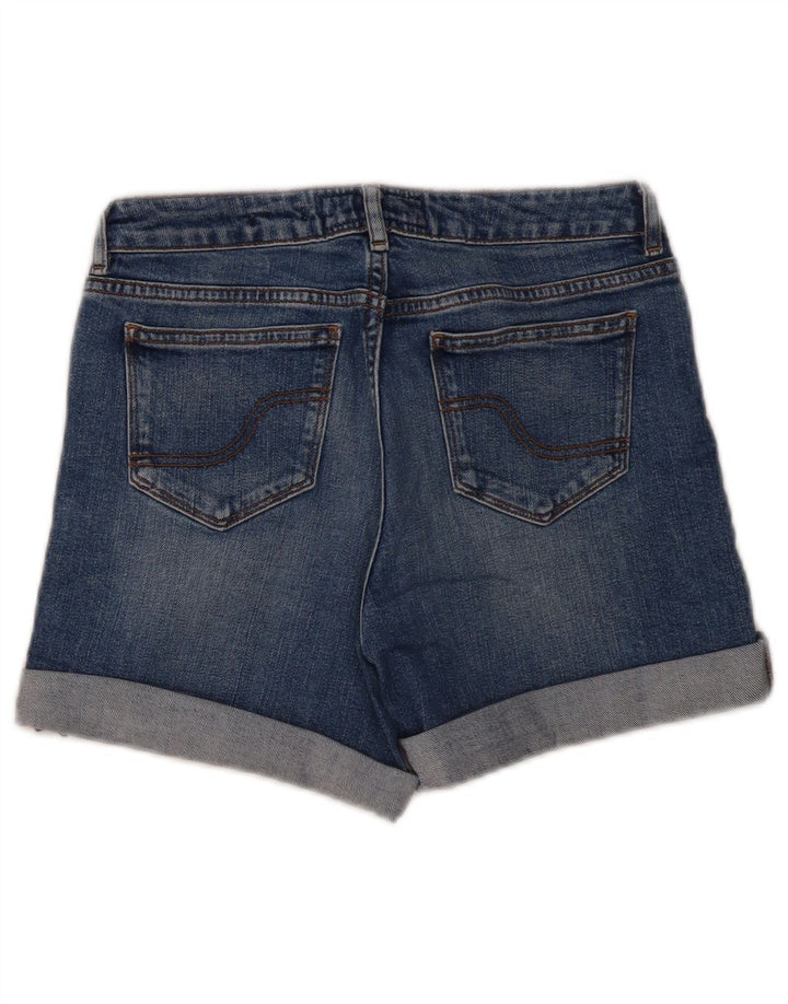 Fat Face Dame Denim Shorts UK 8 Small W28 Blue Cotton