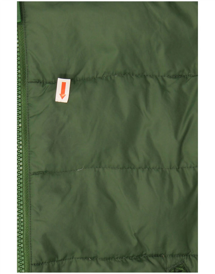 ASPESI Womens Padded Gilet UK 10 Small Green Polyamide