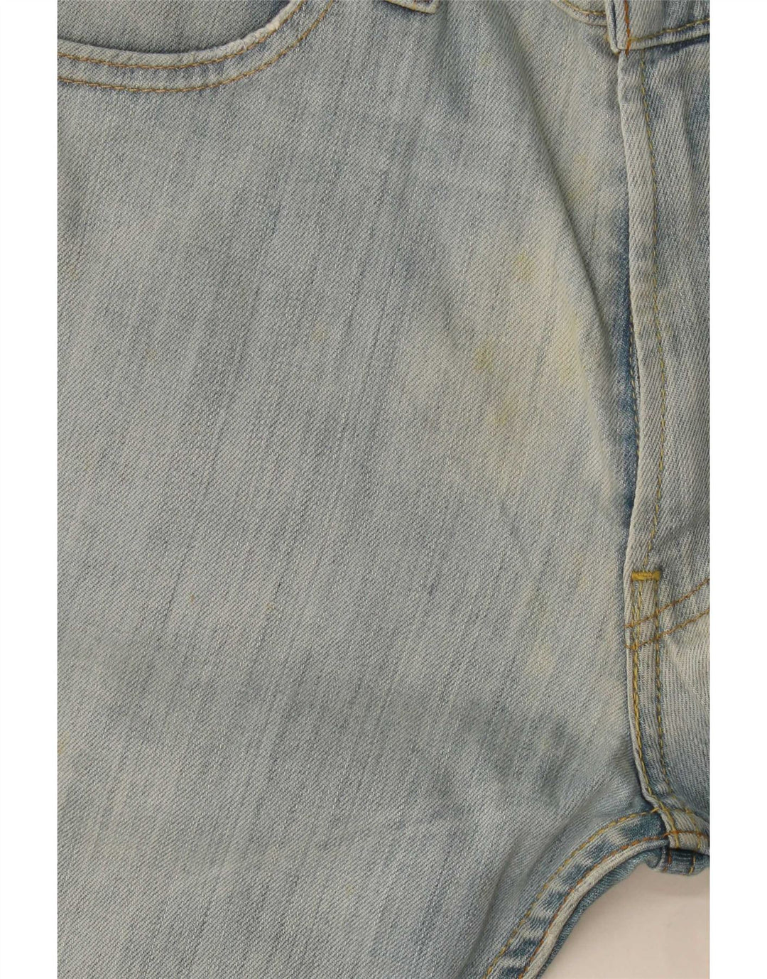 Levi's Dame 506 Straight Jeans W34 L32 Blå Bomuld