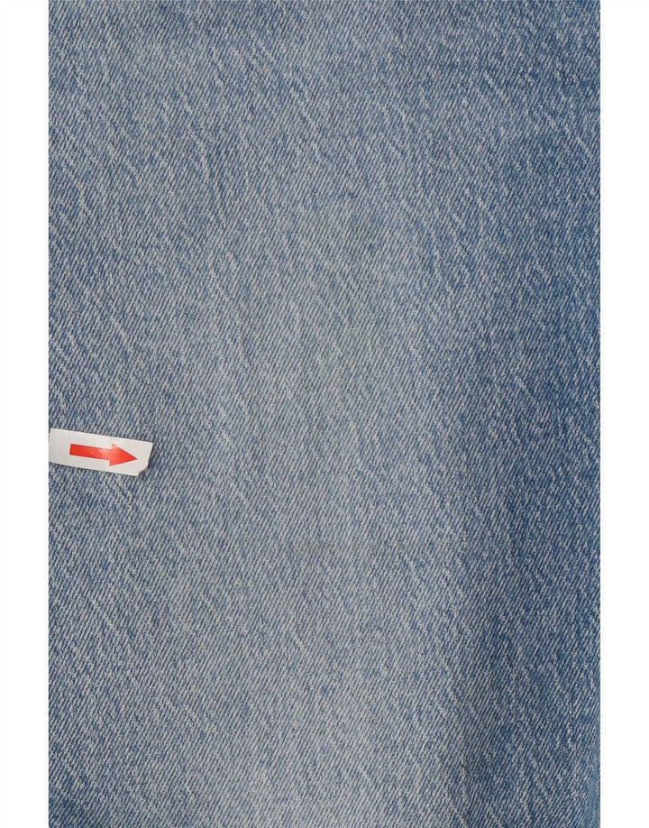 Levi's Herre 501 Straight Jeans W32 L30 Blå Bomuld