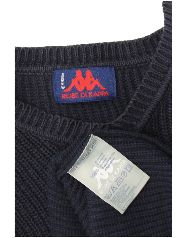 Kappa Herre V-hals sweater Medium Marineblå Bomuld