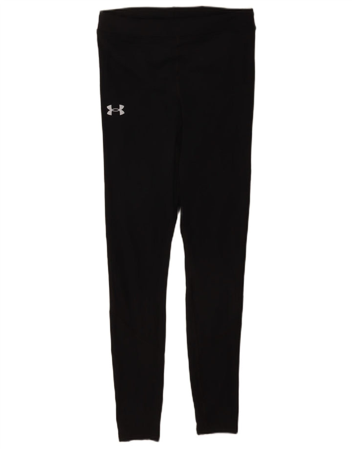 Under Armour Dame Leggings Medium Sort Polyester Sports