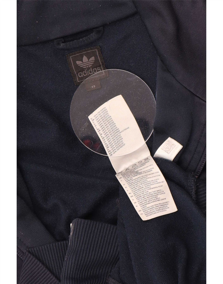 Adidas Grafisk træningsdragt topjakke til mænd XS marineblå polyester