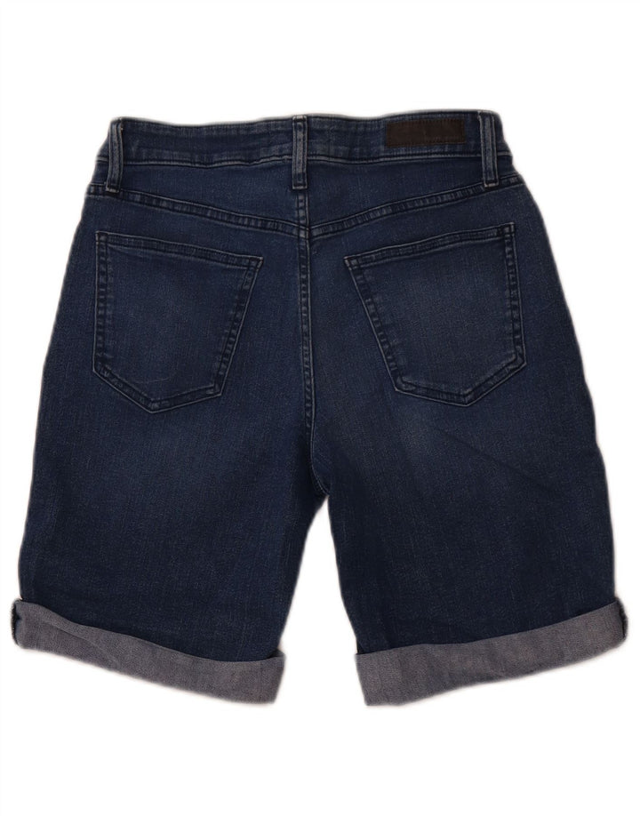 DKNY Dame denim Shorts US 8 Medium W28 Marineblå Bomuld