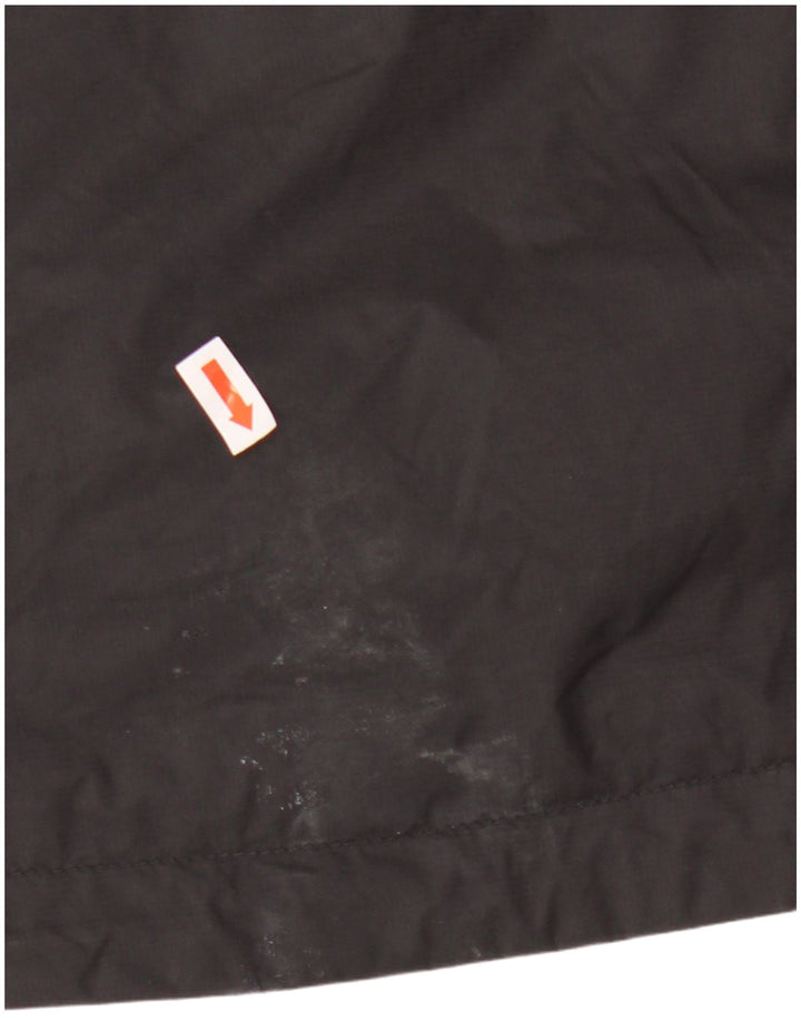 Adidas Herre Tyskland Graphic Windbreaker Jacket UK 38/40 Medium Sort Nylon