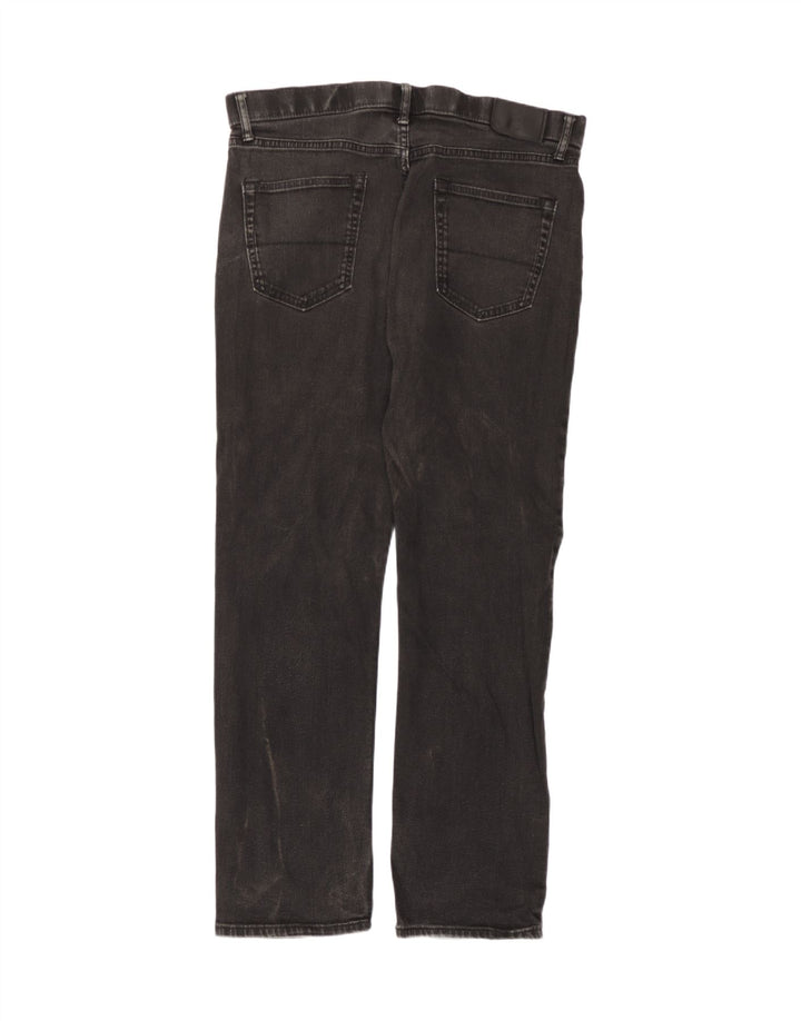 Marks & Spencer Regular Straight Jeans til kvinder W36 L31 Grå bomuld