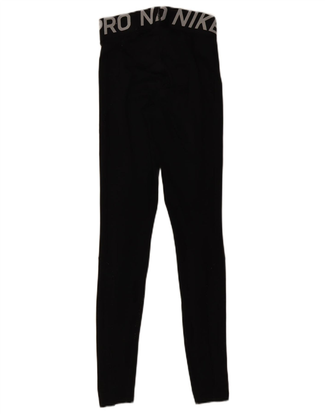 NIKE Dri Fit grafiske leggings til kvinder UK 4 XS sort polyester