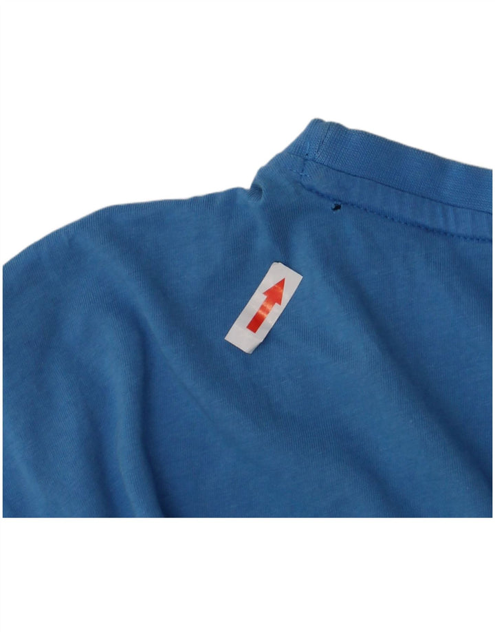 Puma Herre Grafisk T-Shirt Top 2XL Blå