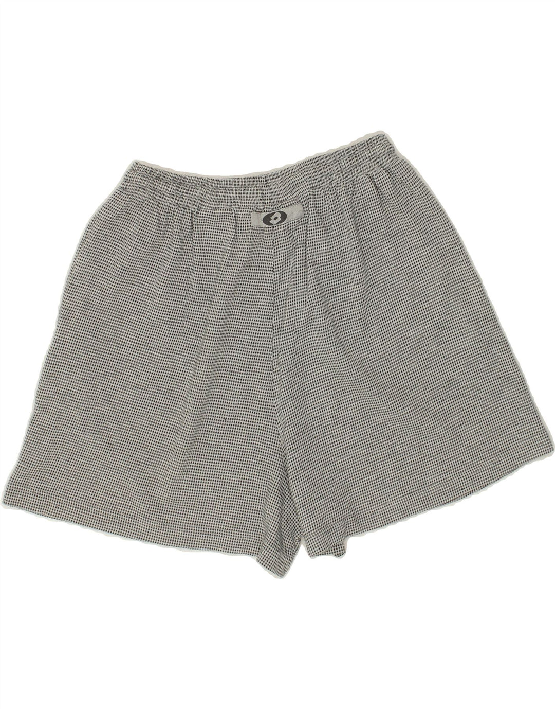 LOTTO Womens Sport Shorts UK 12 Medium Grey Polyester Vintage Lotto and Second-Hand Lotto from Messina Hembry 