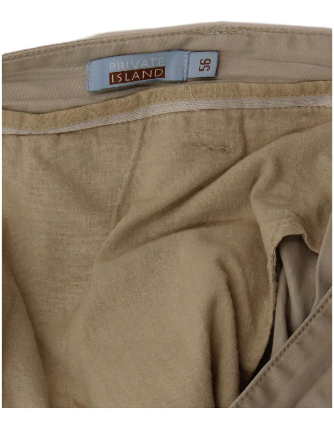 VINTAGE Herre Cargo Shorts IT 56 3XL W40 Beige