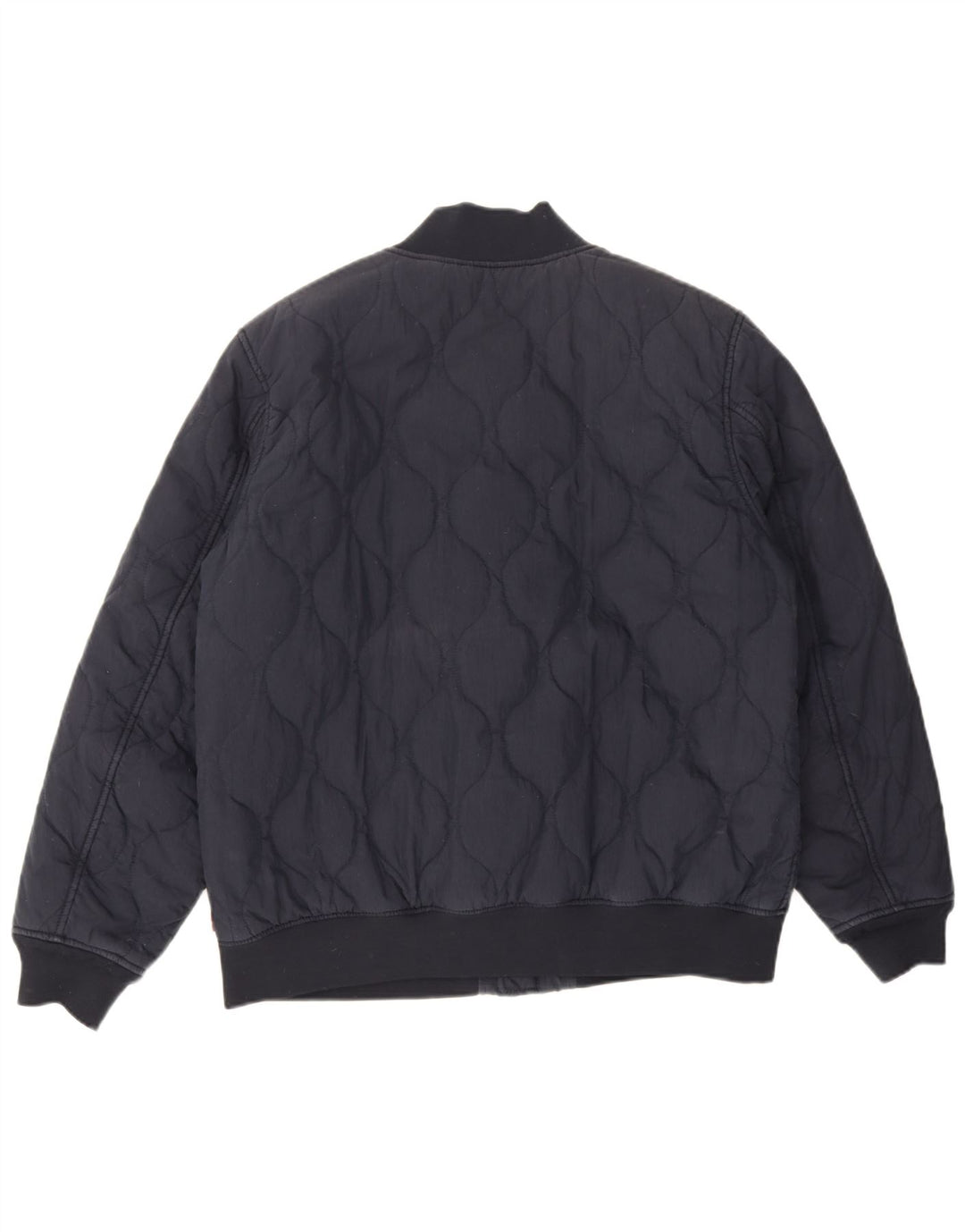 Levi's Bomber polstret jakke til mænd UK 42 XL marineblå bomuld