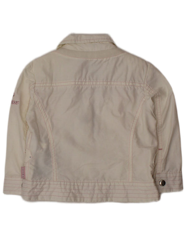 GEOX Baby Girls Utility-jakke 9-12 måneder Hvid bomuld