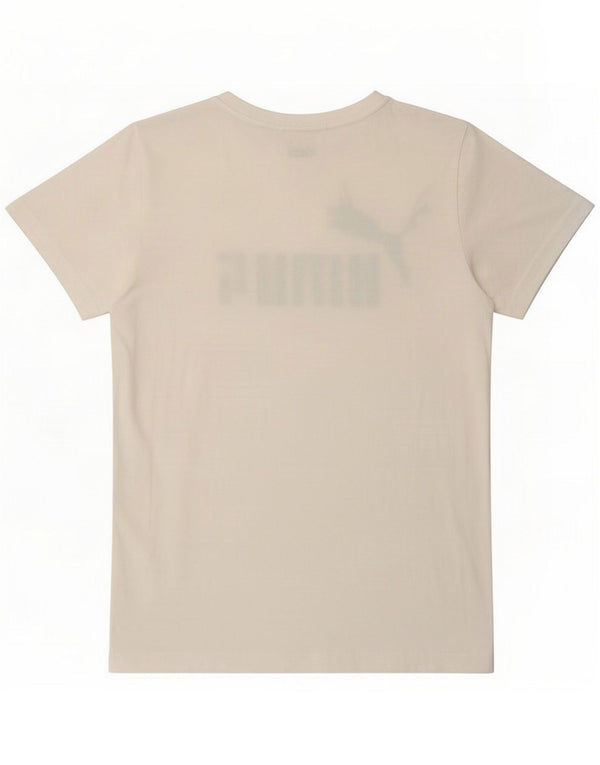 Puma Boys Grafisk T-Shirt Top 11-12 År Hvid