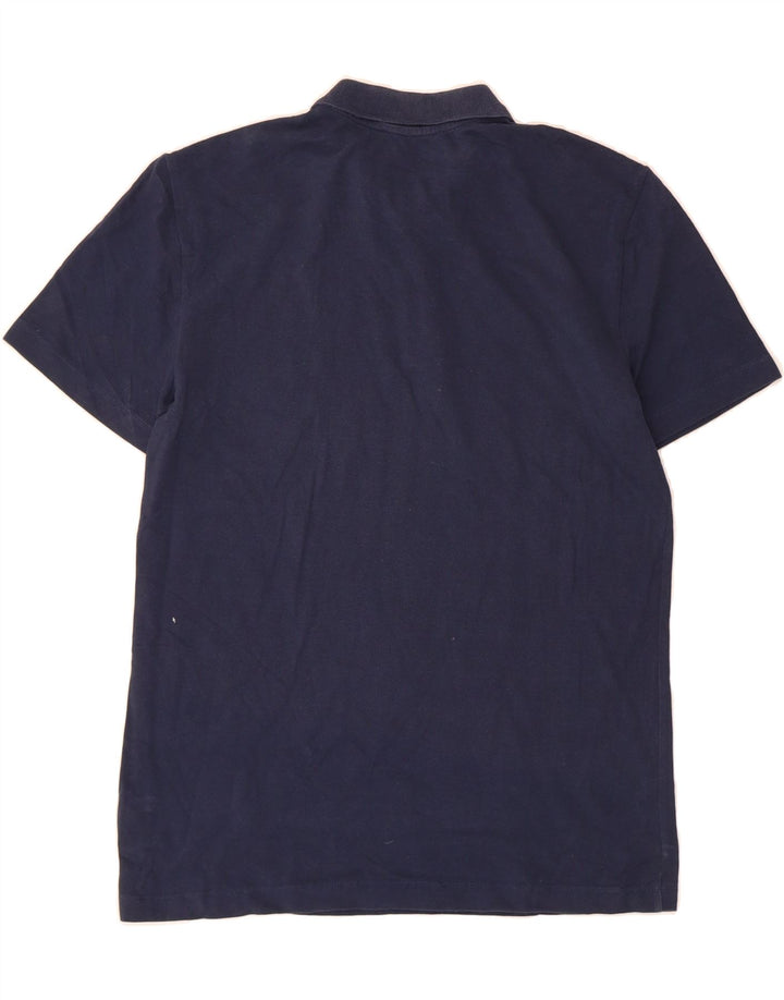 TRUSSARDI JEANS Mens Polo Shirt Small Navy Blue Cotton Vintage Trussardi Jeans and Second-Hand Trussardi Jeans from Messina Hembry 
