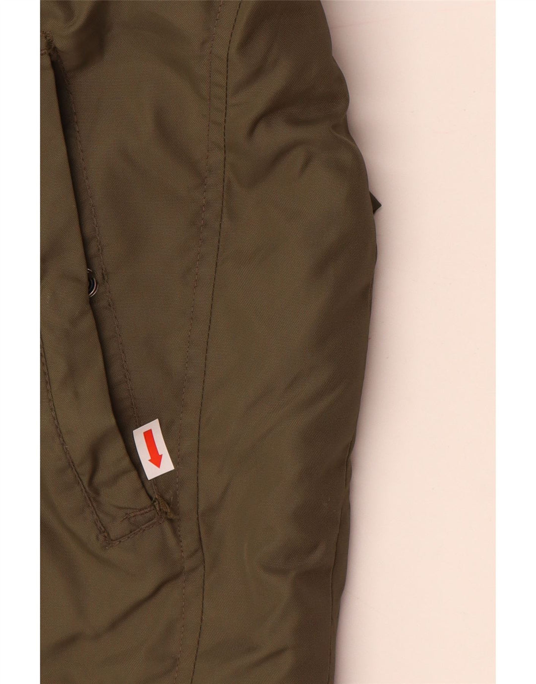 ZARA Bomberjakke til mænd UK 38 Medium Khaki Nylon