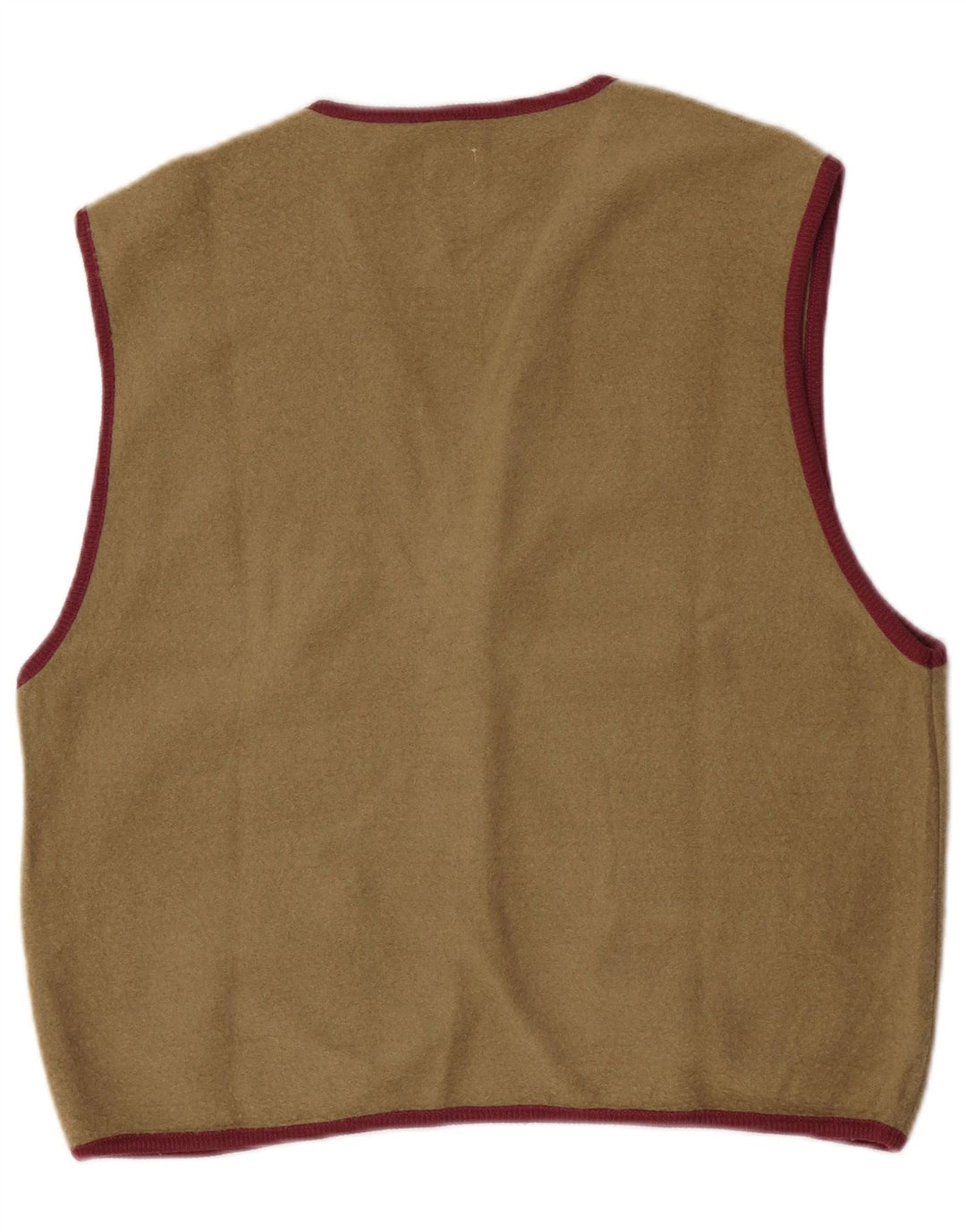 Belfe Herrevest Medium Khaki Colourblock Uld