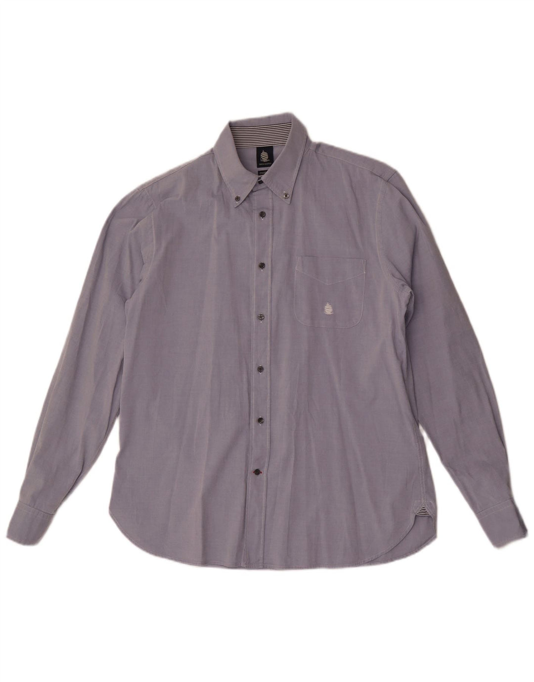 Marina Yachting Herre Regular Fit skjorte str. 42 Large Blue Cotton
