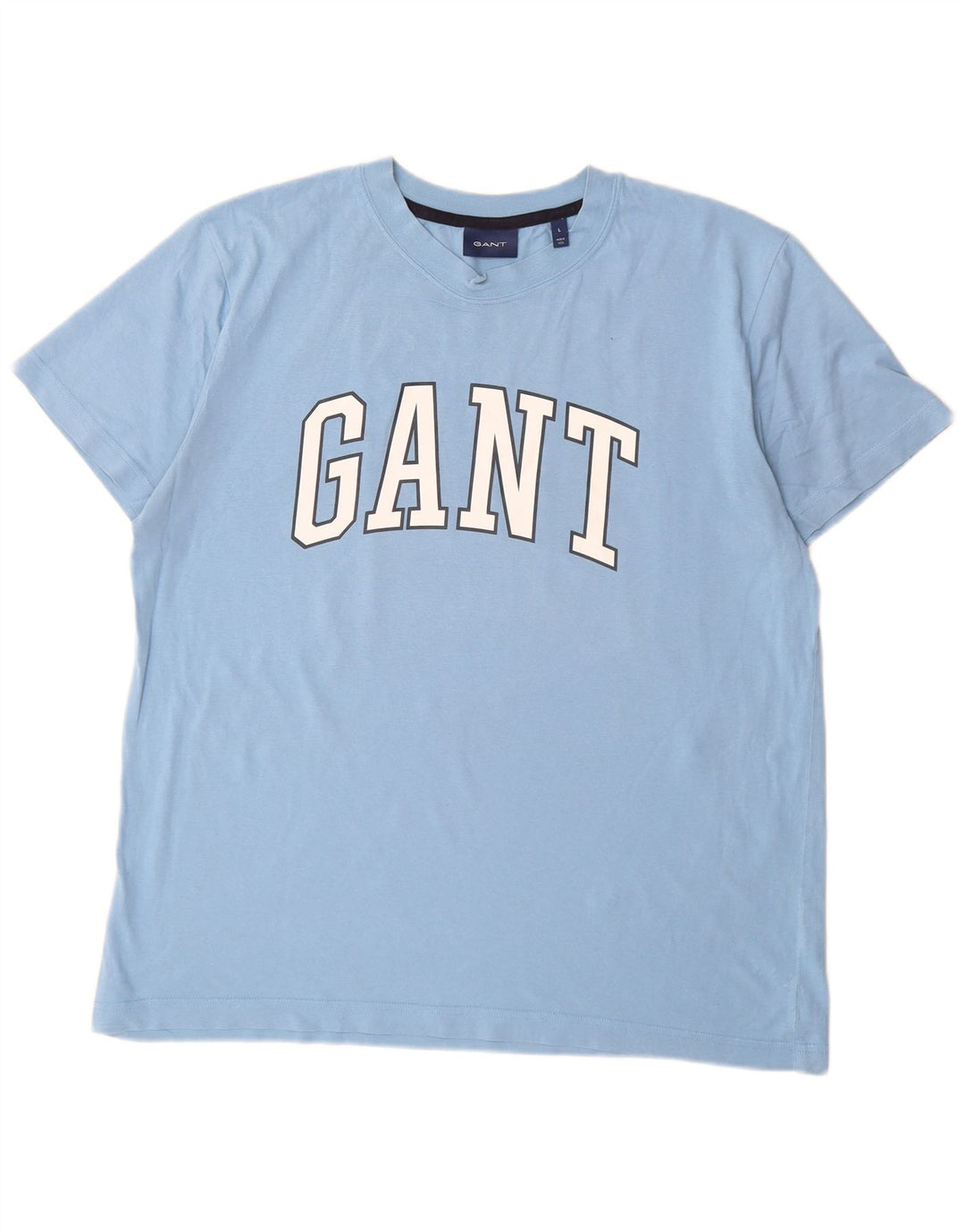 Gant Grafisk T-shirt top til mænd, stor blå