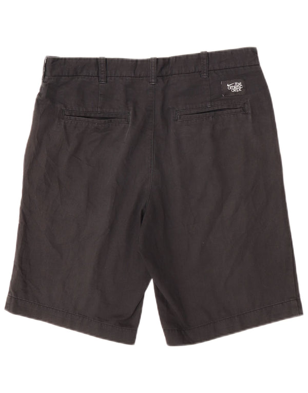 Nike Chino Shorts til mænd Small W28 Sort bomuld