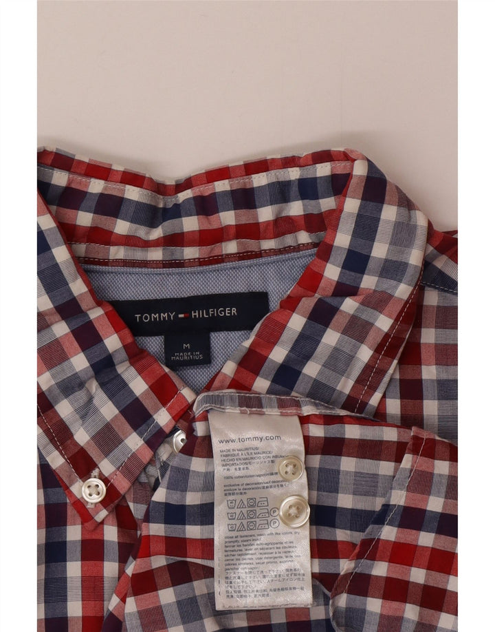 Tommy Hilfiger Herreskjorte Medium Flerfarvet Gingham Bomuld