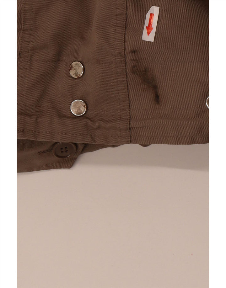 Adler Herre Adler Shearling Parkajakke IT 48 Medium Brun Polyester