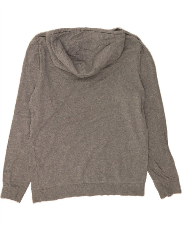 JACK & JONES Mens Graphic Hoodie Jumper Large Grey Cotton Vintage Jack & Jones and Second-Hand Jack & Jones from Messina Hembry 