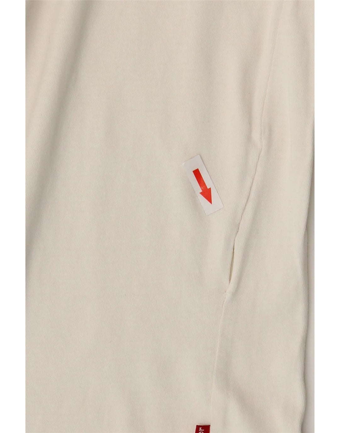 Levi's Herre Grafisk T-Shirt Top Stor Hvid
