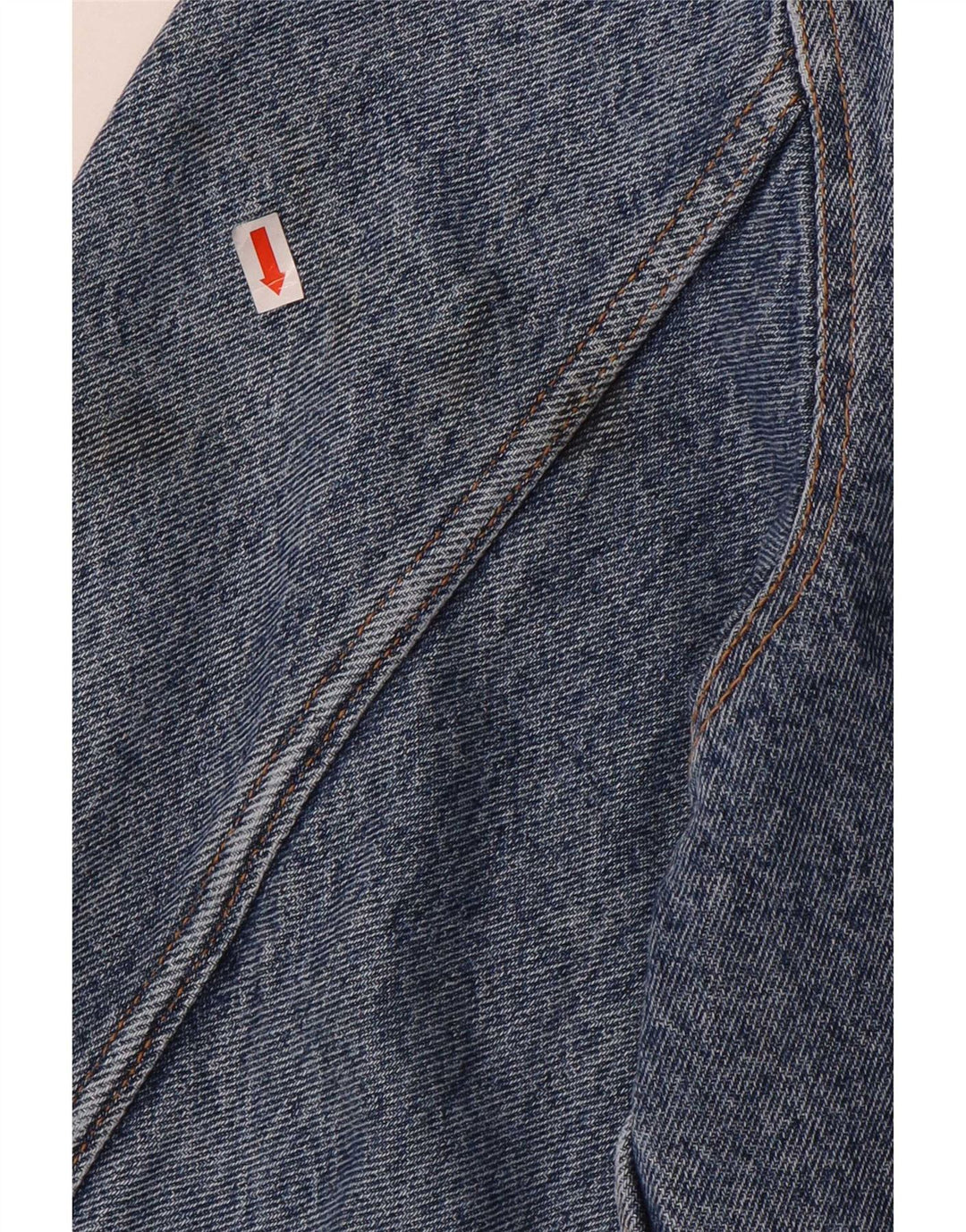 Vintage denimjakke til mænd UK 42 XL blå bomuld