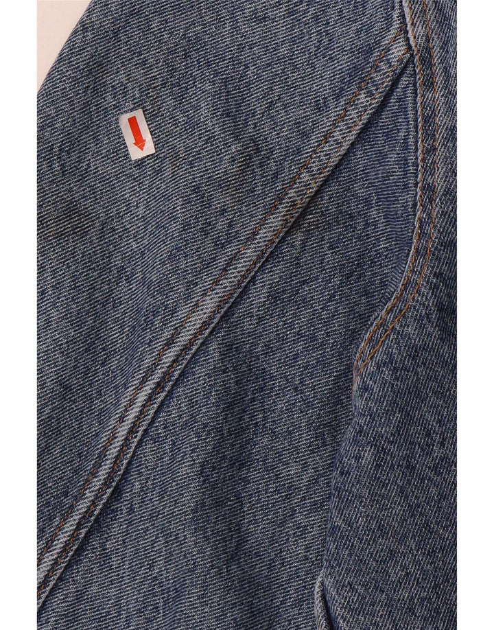 Vintage denimjakke til mænd UK 42 XL blå bomuld