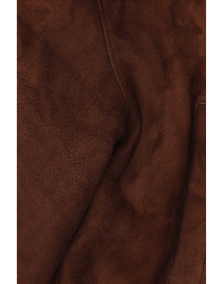Mabrun Herre Shearling Jacket IT 56 3XL Brun
