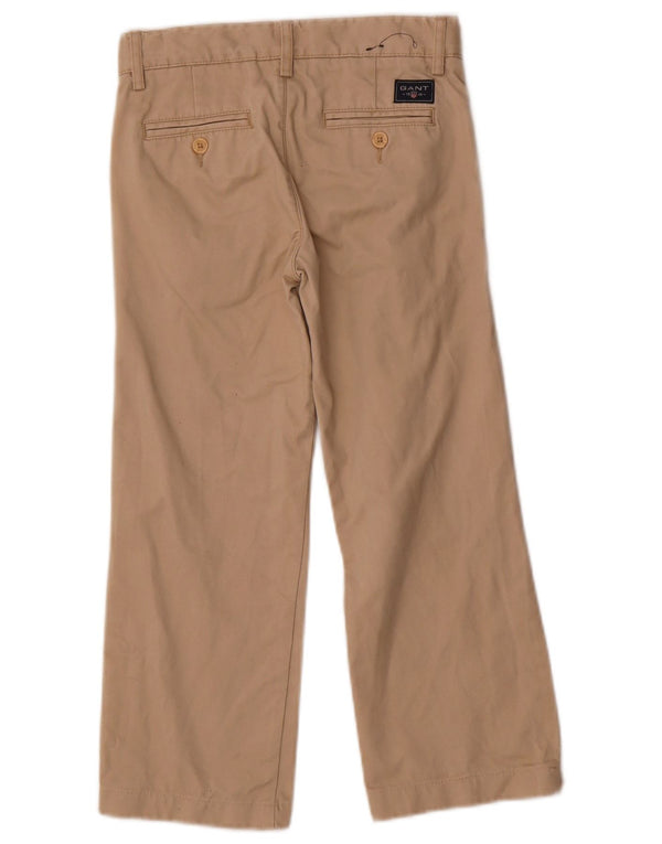 Gant Boys Loose Fit Chinobukser 7-8 år Medium W24 L20 Beige Bomuld