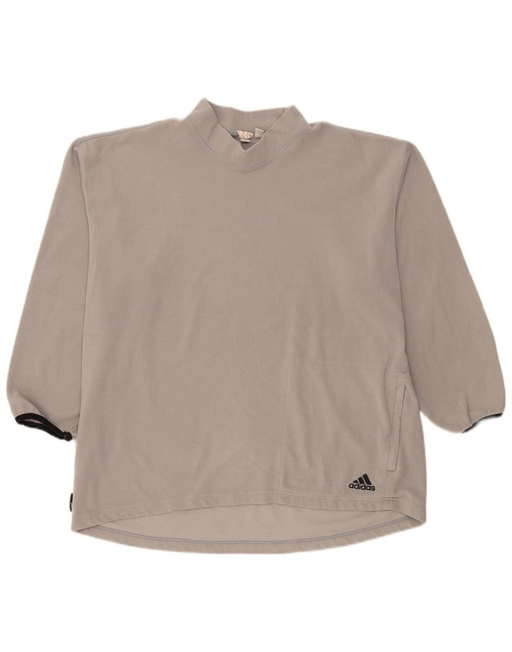 Adidas Herre Climawarm Fleece Jumper XL Grå Polyester