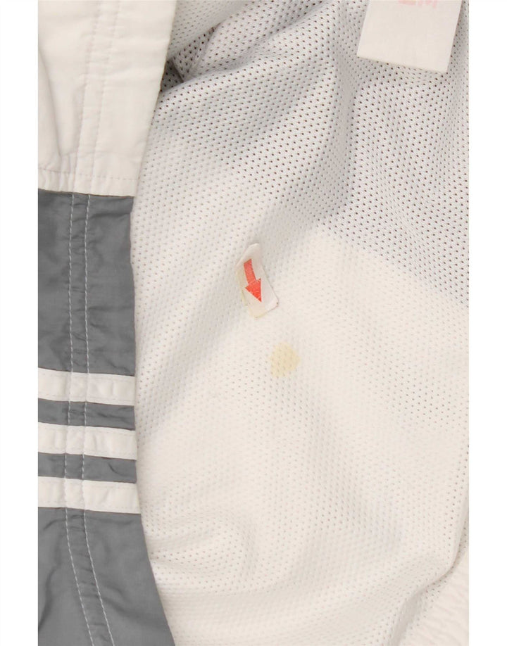 Adidas træningsdragt topjakke til kvinder UK 10 Small Grey Colourblock