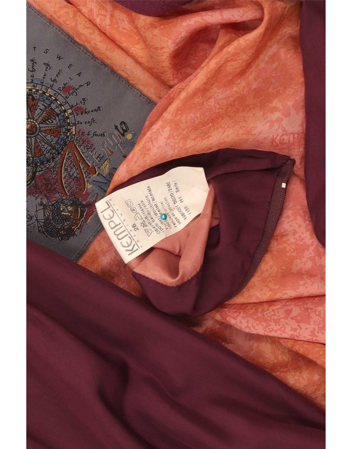 Kempel Herre Bomber Jacket UK 42 XL Burgundy Silke