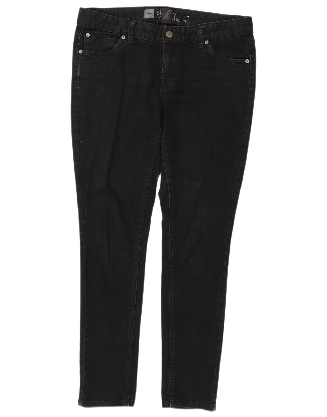 Mossimo Dame Lavtalje Skinny Jeans US 8 Medium W34 L30 Grå Bomuld