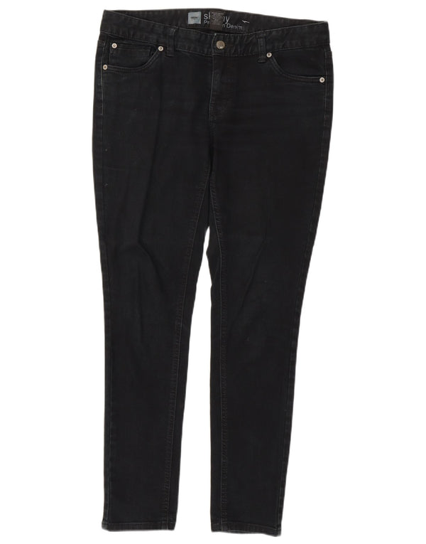 Mossimo Dame Lavtalje Skinny Jeans US 8 Medium W34 L30 Grå Bomuld